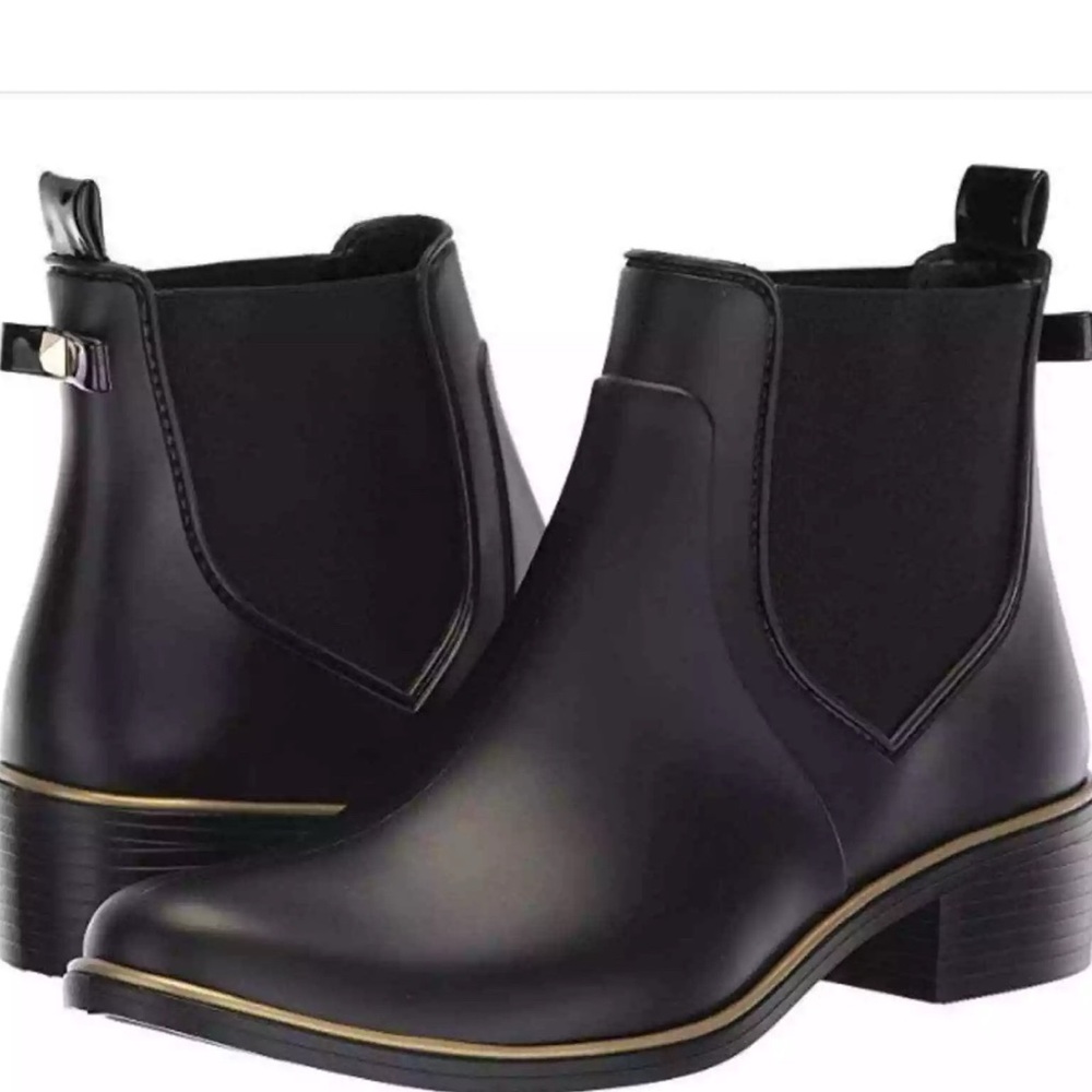 Kate Spade New York Sedgewick Chelsea Rain Booties Size 11 Practical Streetwear